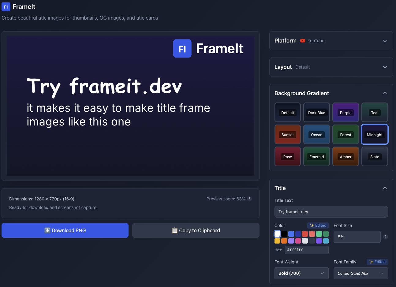 Frame Buildit Building frameit.dev