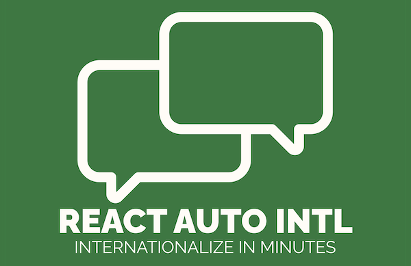 React Auto Intl